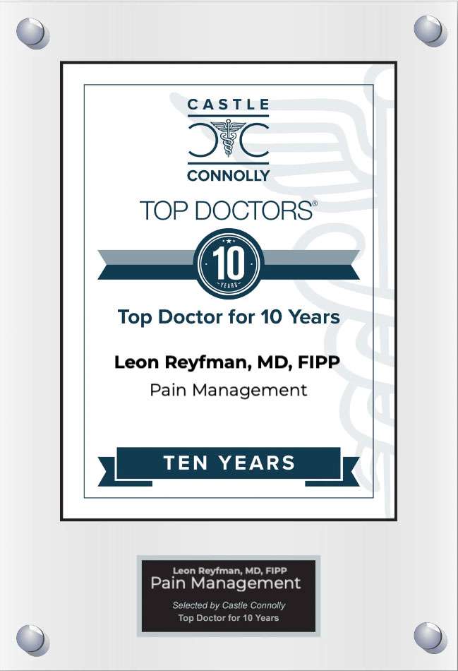 Castle Connolly New York Top 10 years Doctors